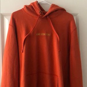 Aime’ Leon Dore men’s orange jacket